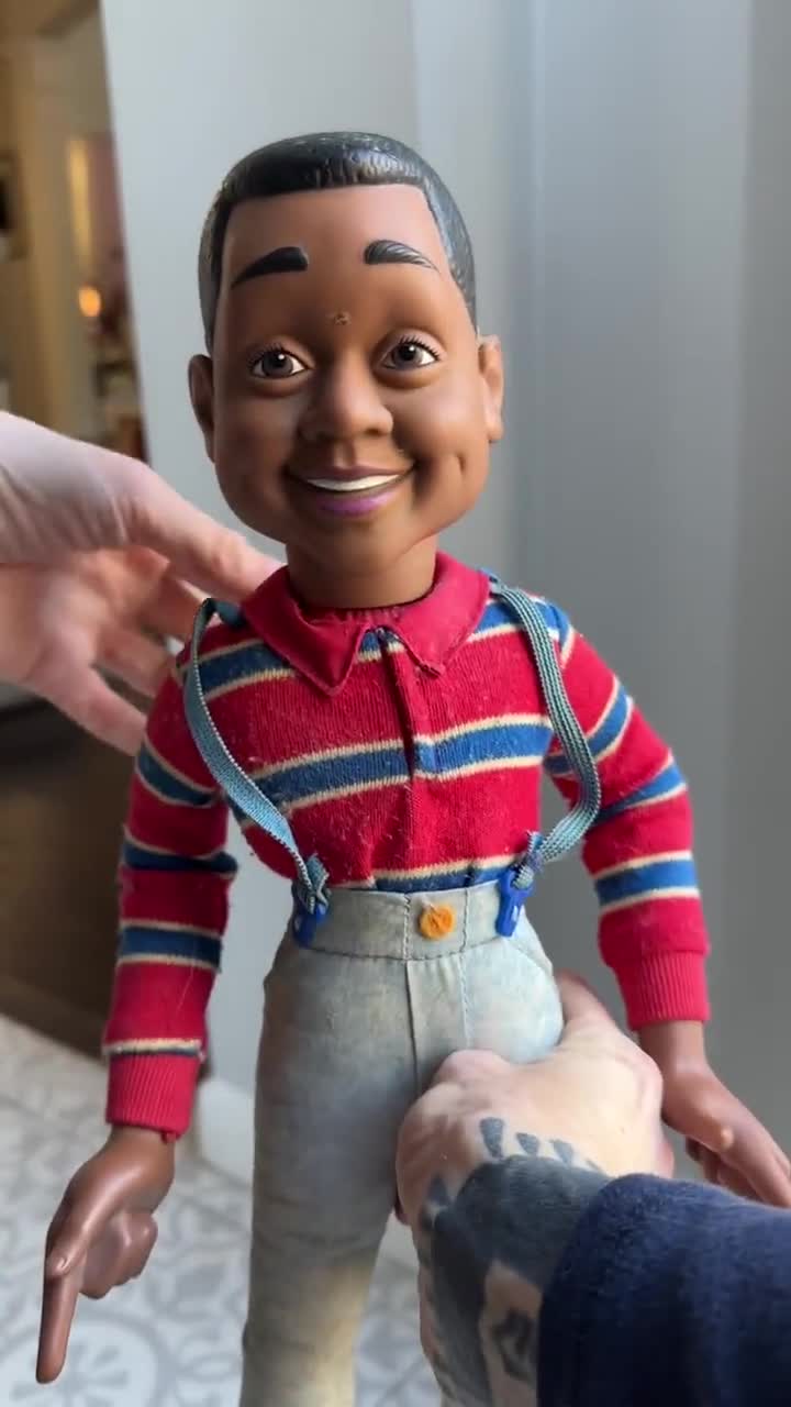 Vintage 1991 Hasbro Talking Steve Urkel Doll READ - Etsy