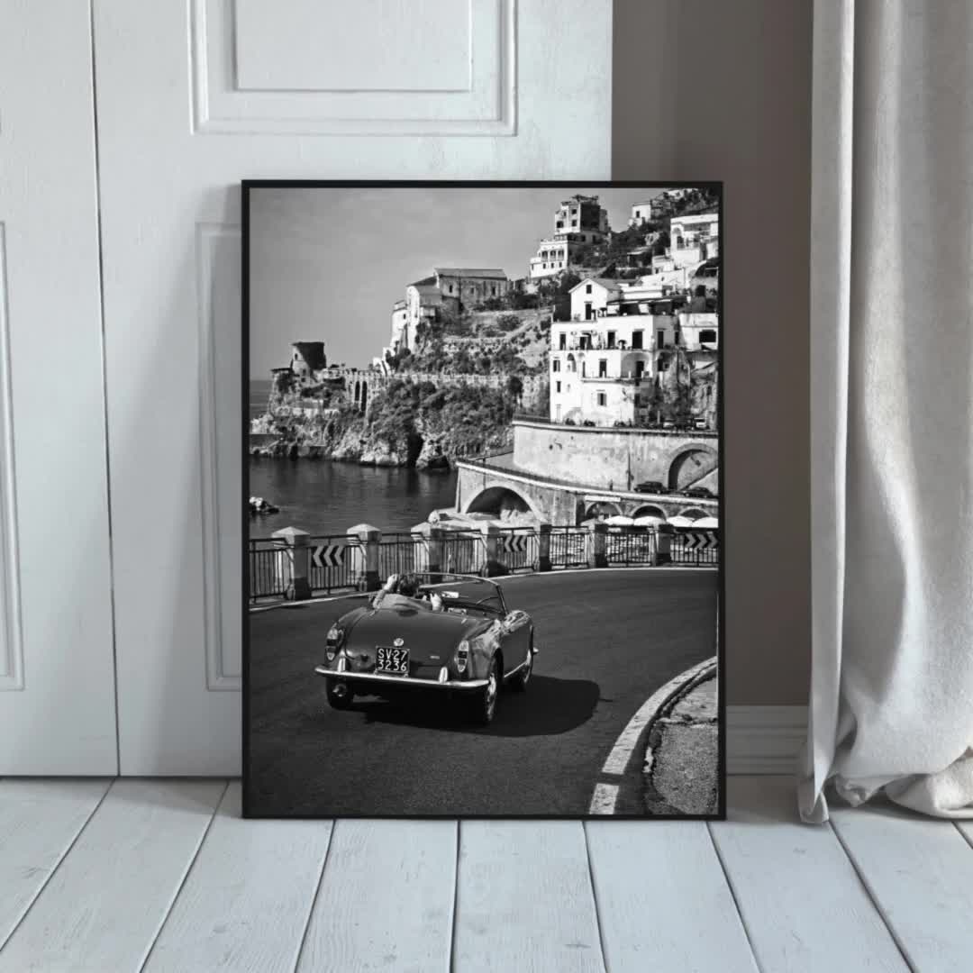 白黒写真 1955年 カルティエ Retro Cartier Storefront Wall Art Black White Luxury Vintage Paris