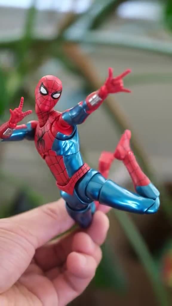 【未開封】SPIDER-MAN スパイダーマン アクションフィギュア スパイダーマン ブランドニューデイ 1/12スケール ウェブシューター