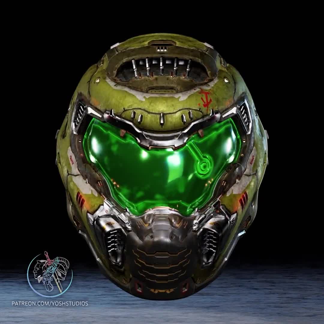 DOOM ETERNAL ドゥーム エターナル ヘルメット Doom Eternal Helmet - Etsy