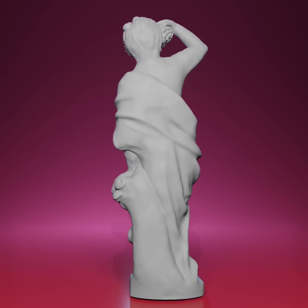 3D Printed Dionysus Statue – Inspired by the Tsaritsyno Museum in