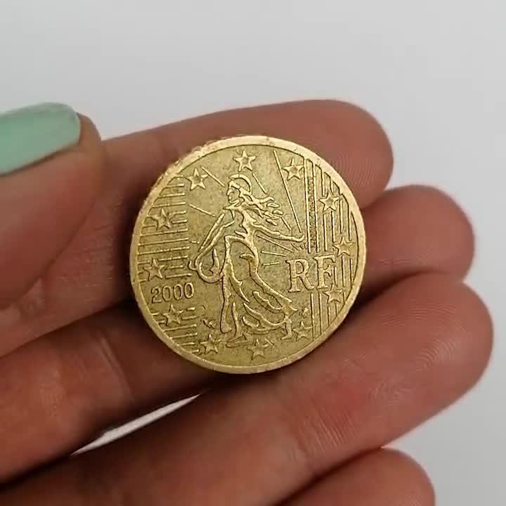 Rare 50 Euro Cent Coin 2000 France 'sower' Collectible Coin