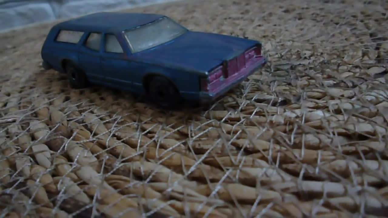 Vintage Collectible Matchbox No. 74 Cougar Villager - 1978 Blue
