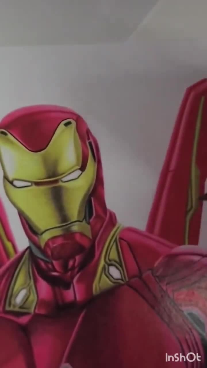 アイアンマンの超リアルなイラスト – マーベル – アベンジャーズ