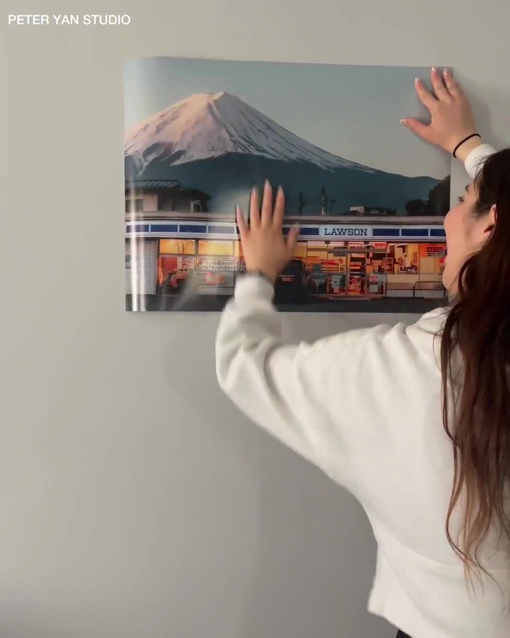Mt Fuji Lawson Sunrise Print - Japan Wall Art - Kawaguchiko
