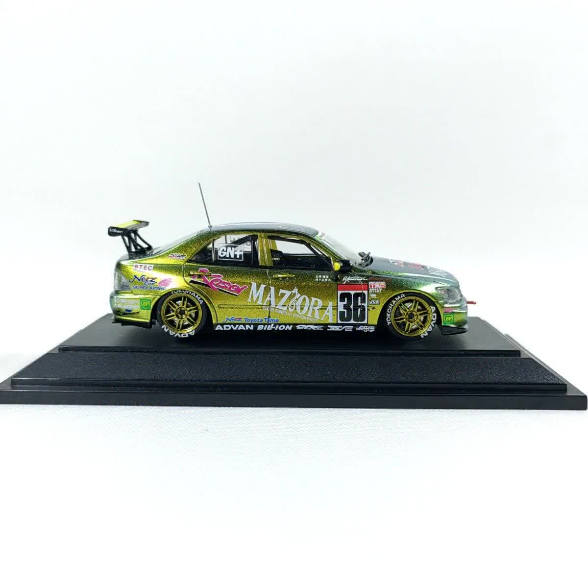 1:43 Toyota Altezza Super Taikyu 2003 No36 Kosei Maziora Diecast