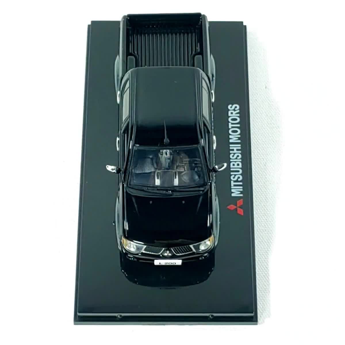 1:43 Mitsubishi L200 Pickup Black Mica X08 Diecast, Vitesse