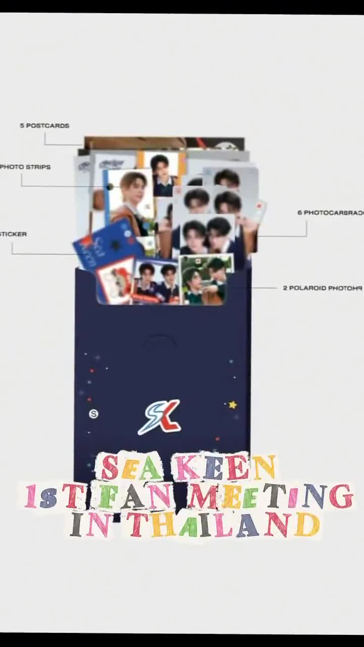 Sea Keen 1st Fan Meeting in Thailand Mini Photo Set | Official