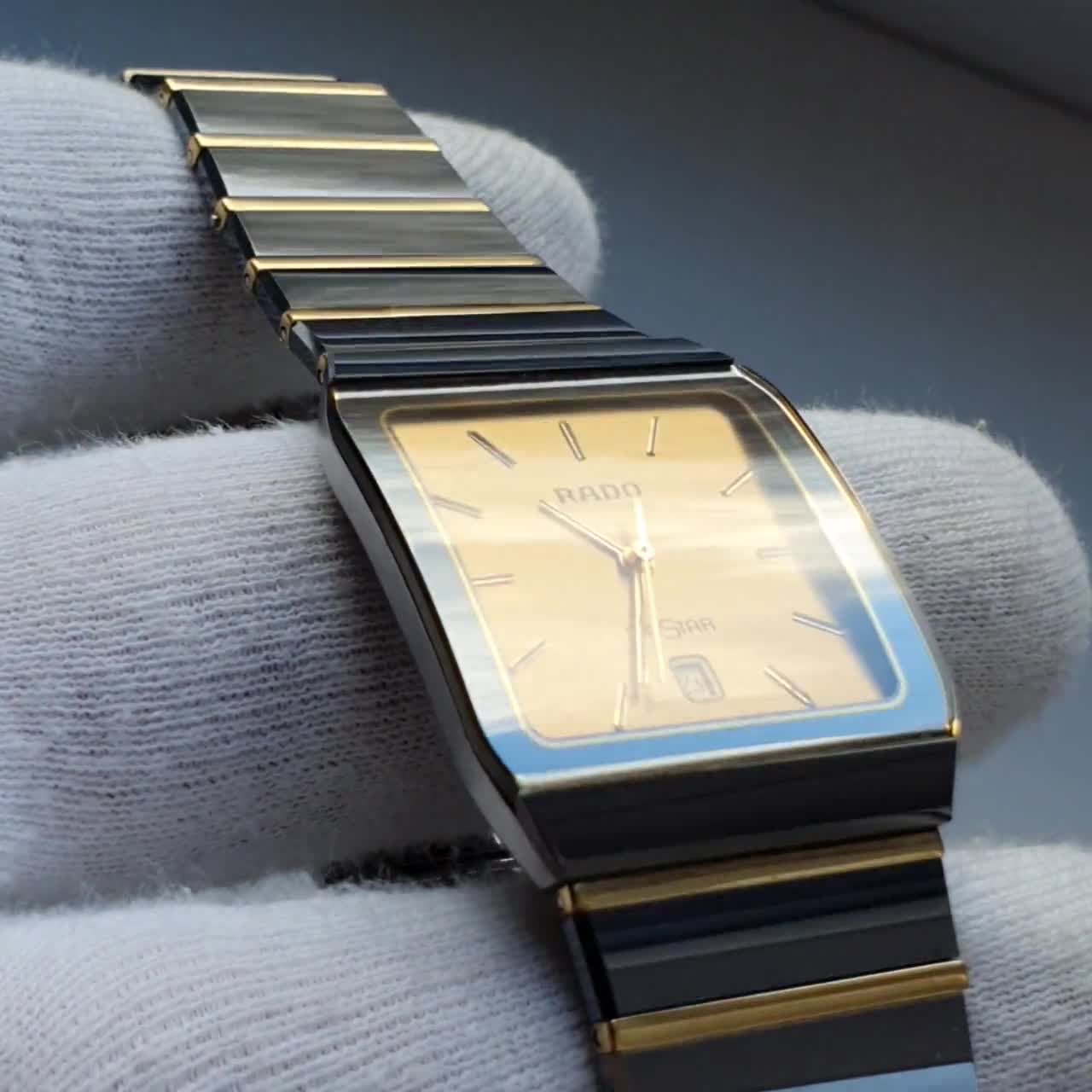 Rado Diastar 129.0266.3 Gold Watch - Etsy