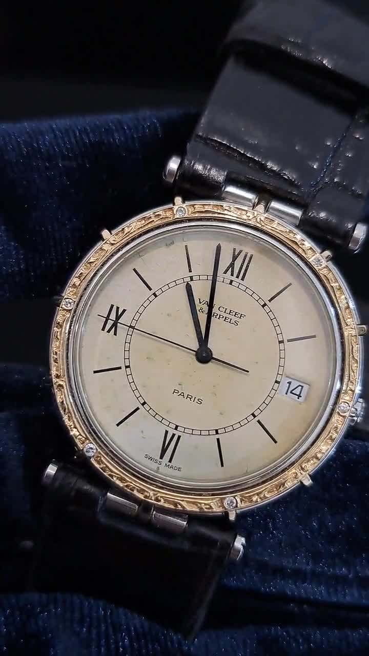 Vintage Van Cleef & Arpels Men Watch La Collections Very Rare - Etsy