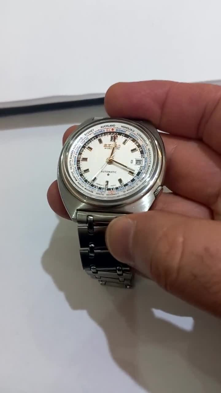 セイコー ワールドタイム GMT 6117-6400 自動巻き オリジナル