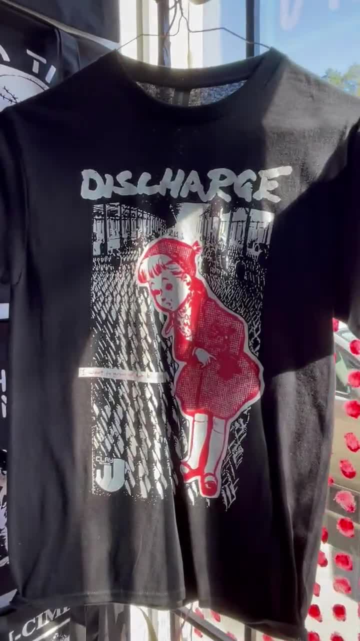 Discharge Shirt - Etsy