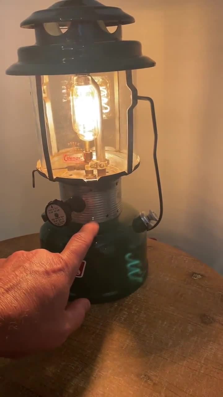 Re-imagined Coleman Lanterns - Electrified Coleman Lanterns for