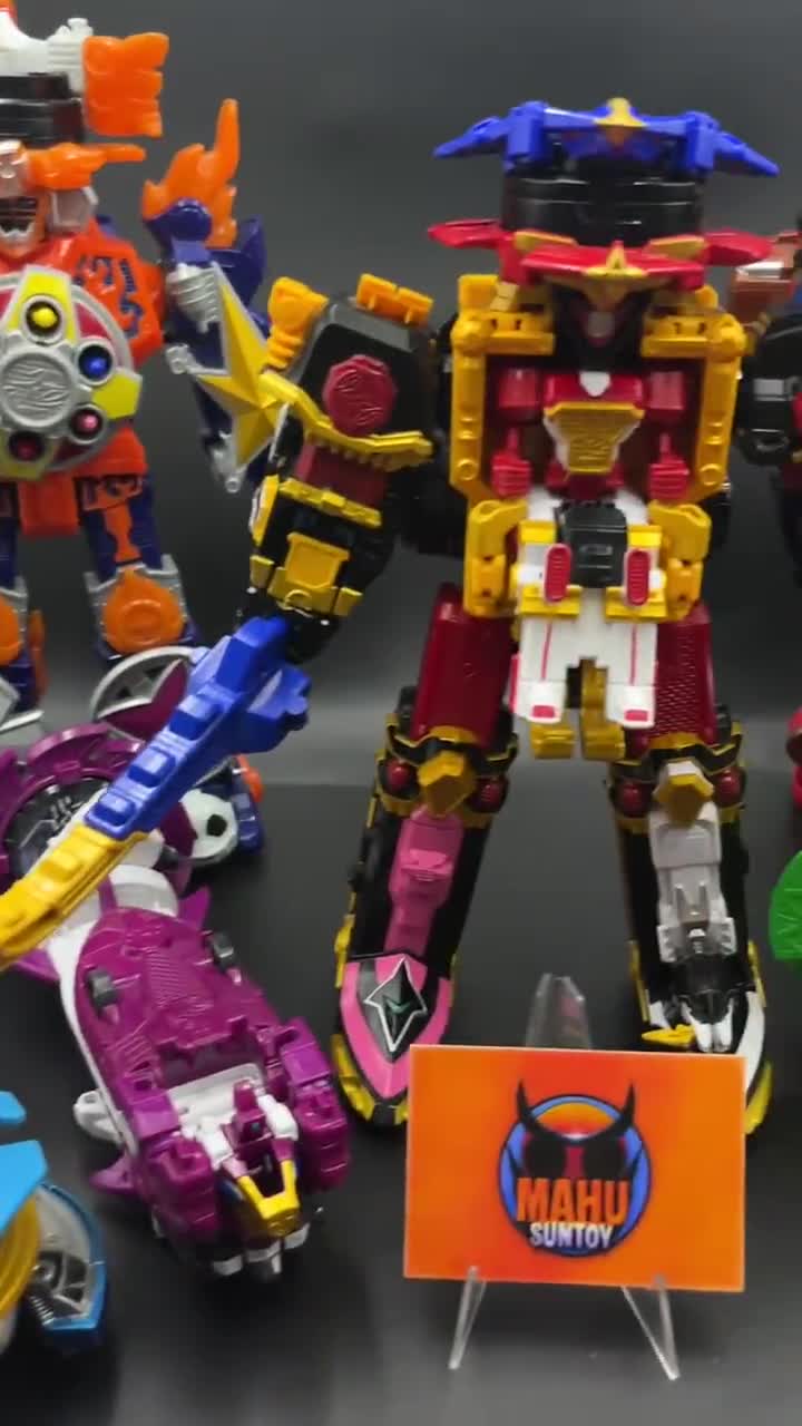 All-ninja Steel Megazord Version Japan | Power Rangers Ninja Steel