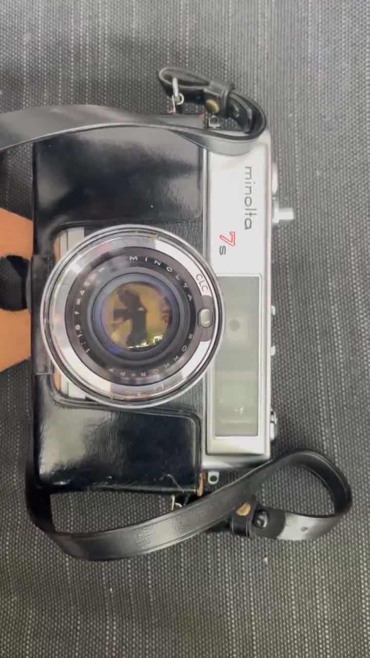 Minolta Hi-matic 7s Camera Japan Rokkor /PF 1:1.8=45mm Lens W