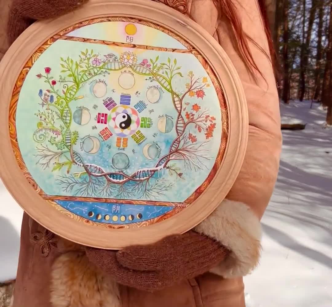 Yin & Yang Taoism Wheel of the Year | Cycles of the Moon and