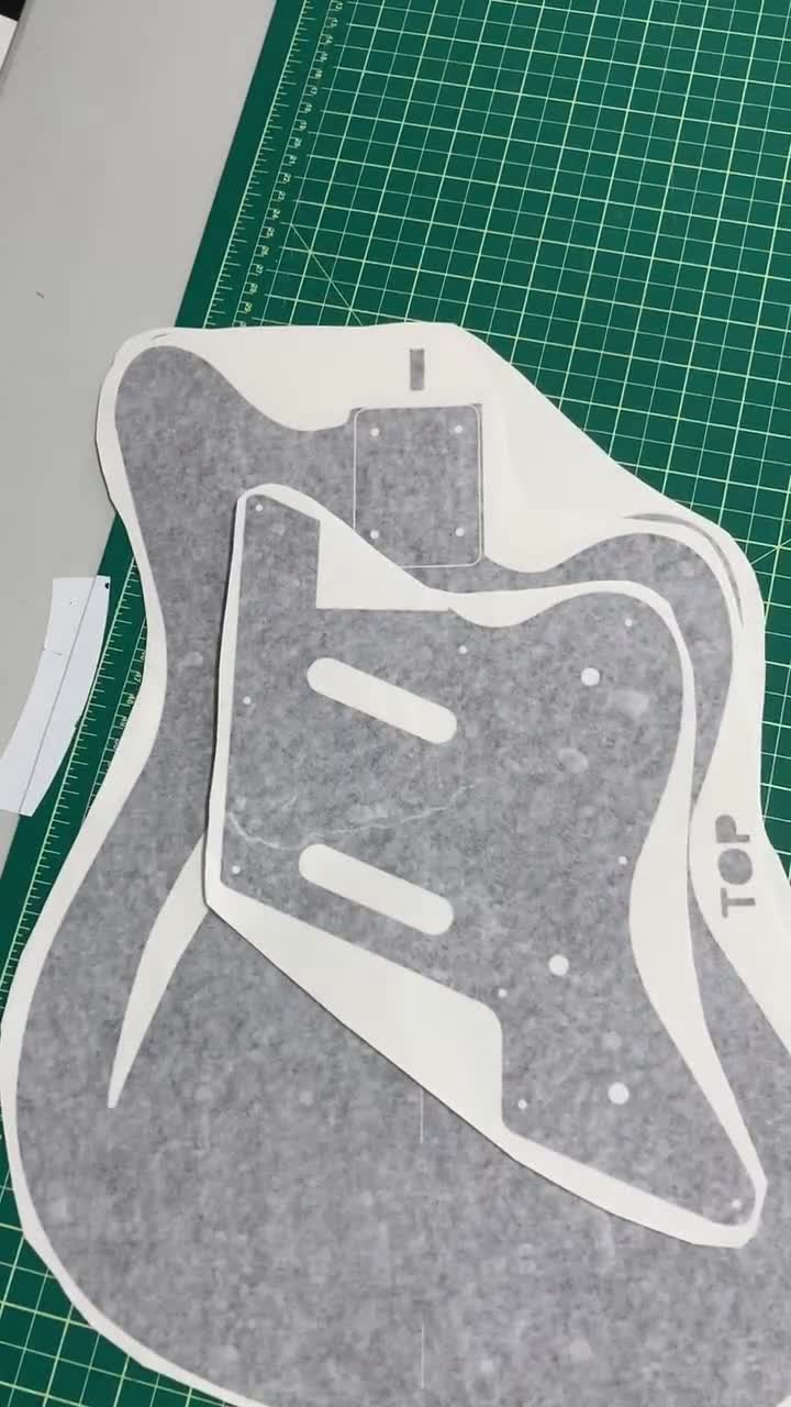 Surfcaster Style Guitar Routing Template, Vinyl Sticker - Etsy