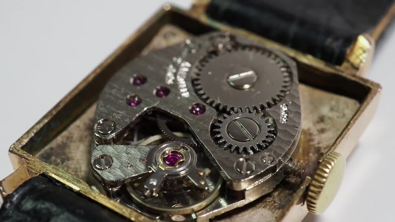 Antique ONSA Women's Watch With a Gold-plated Case and Manual