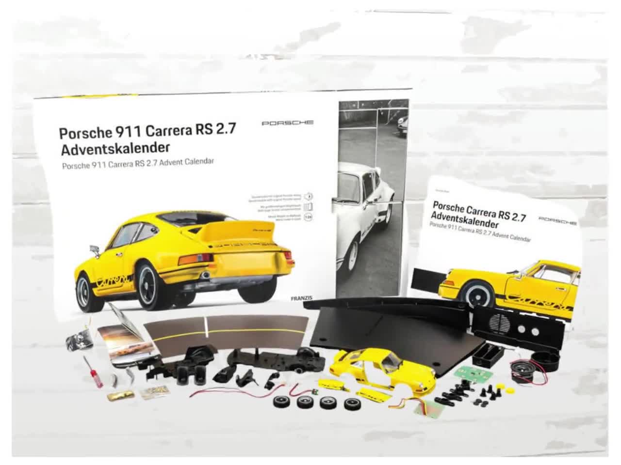 ポルシェ 911 カレラ RS 2.7 アドベントカレンダー 1:24スケール