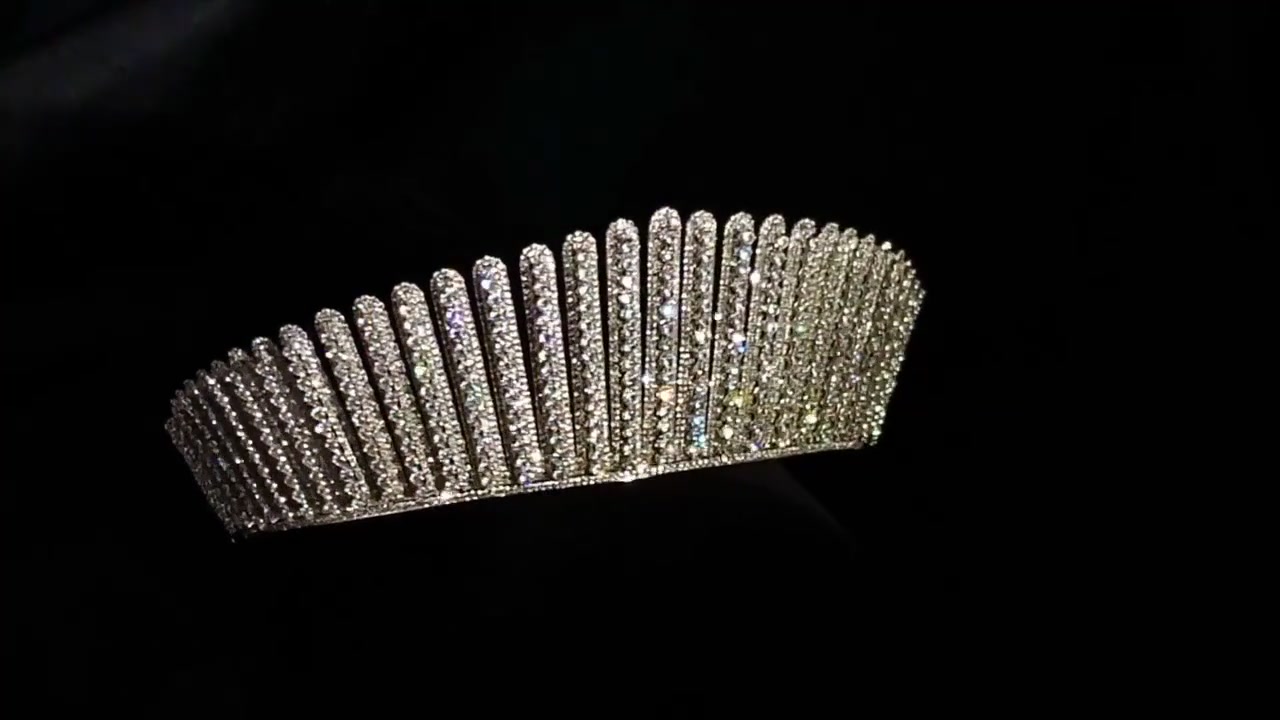 Full Size Queen Alexandra's Diamond Kokoshnik Tiara Replica