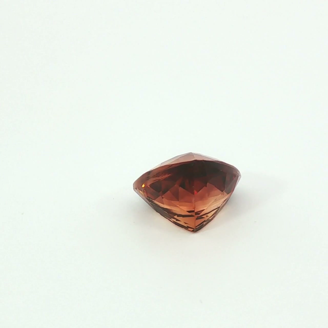 Natural Champagne Topaz 10.34 Carats | 13x13 Mm | Trillion Cut