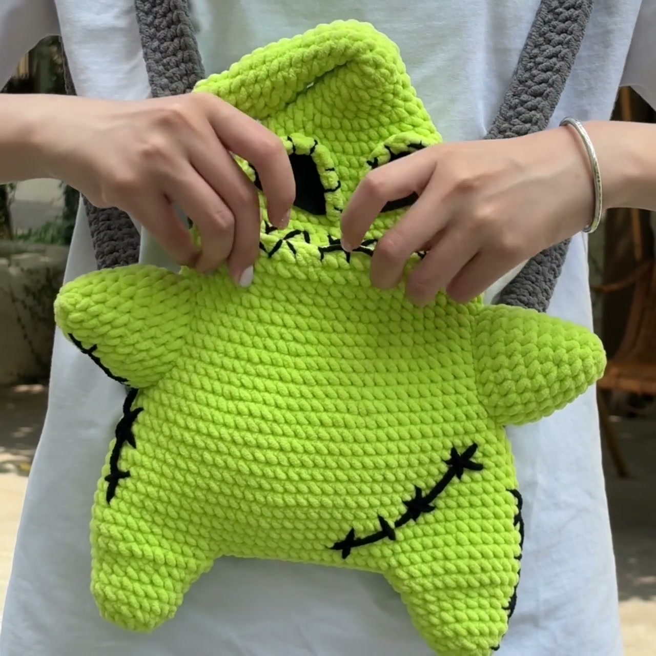 Boogie Backpack Low Sew PDF Download, Nightmare Candy Bag, Cute