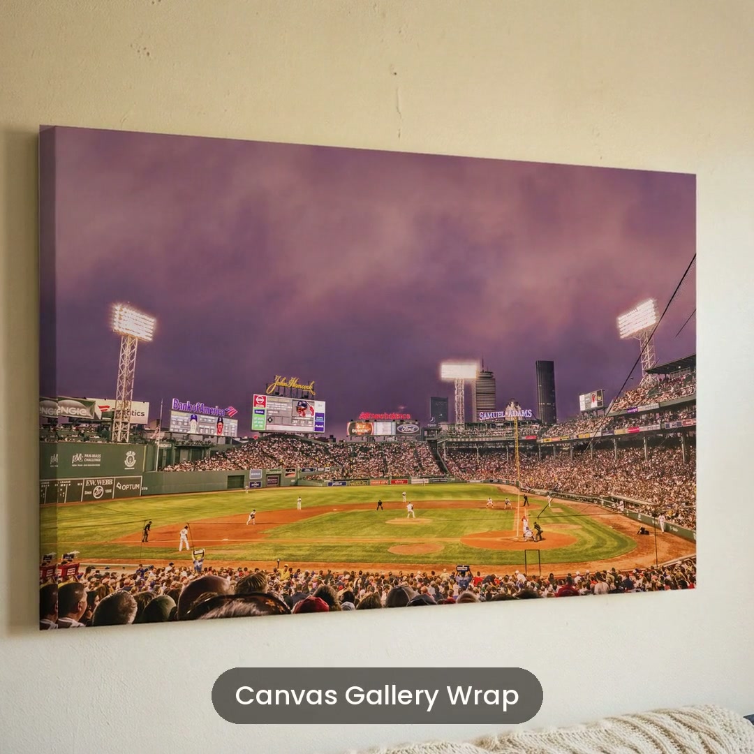 Fenway Park Red Sox Game Photography Print | Boston Baseball