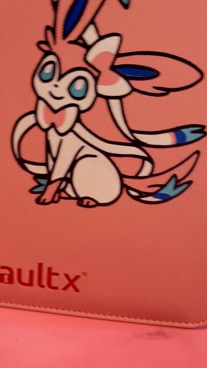 ニンフィア ポケモンカードバインダー：ピンクのみ 4 / 9 / 12ポケット
