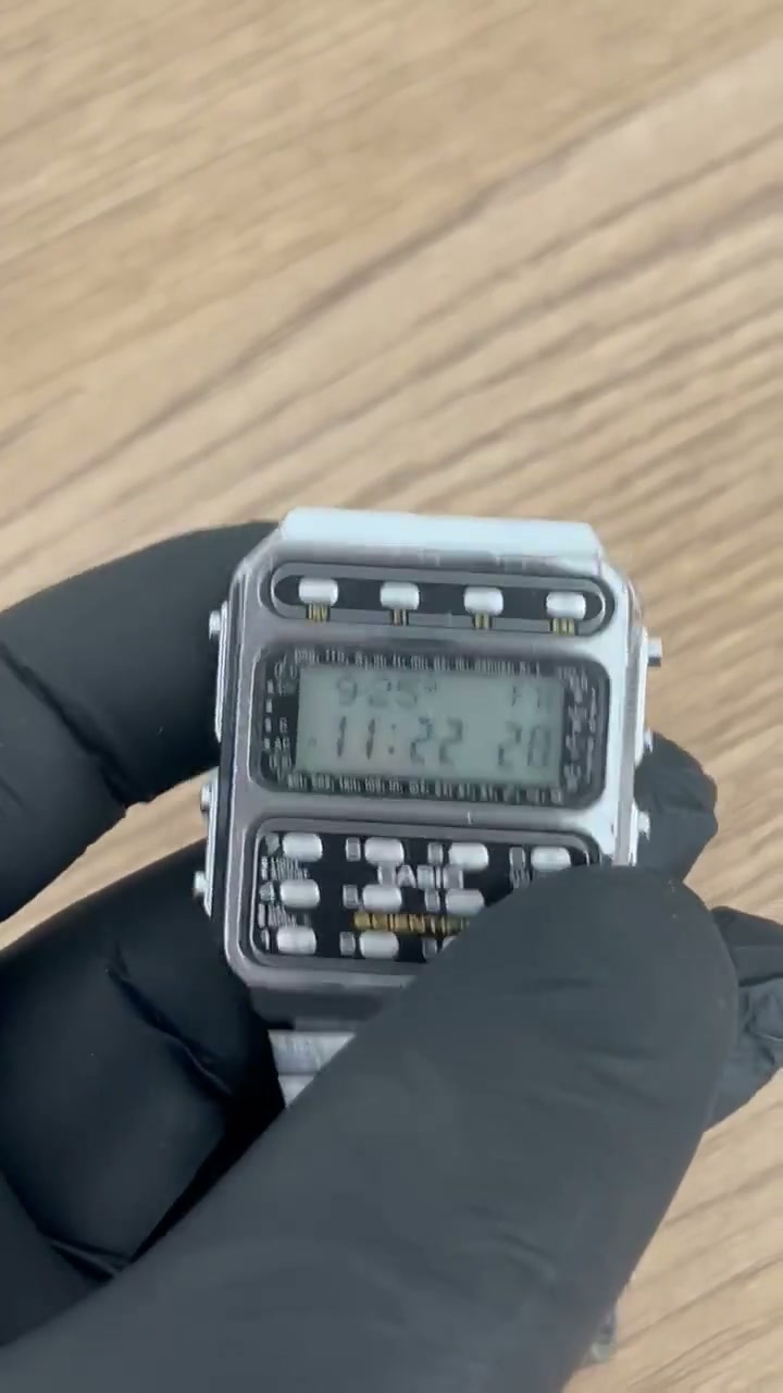 RARE Vintage Casio CFX 200 Calculator Watch Mod:197 Japan - Etsy