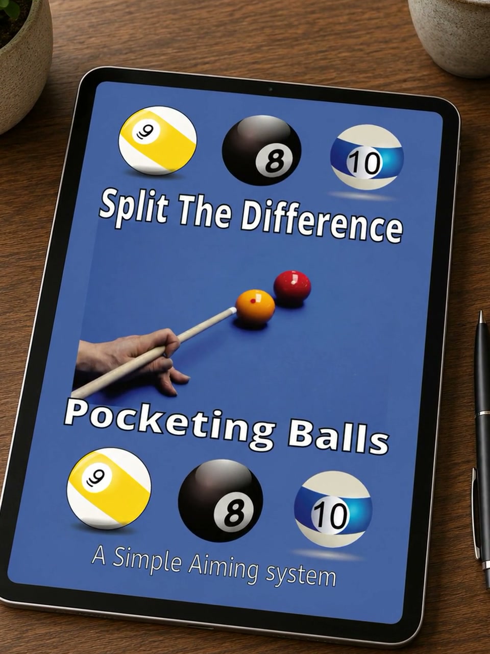 Billiards Aiming System PDF, Pool Shot Guide for Beginners, Pocket