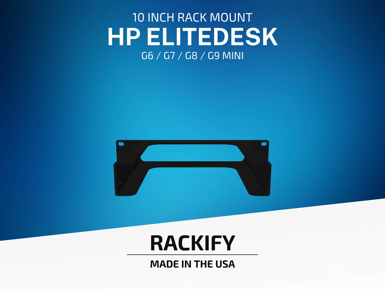 HP Elitedesk / Prodesk Mini G6 G7 G8 G9 | 10 Inch 1U Rack Mount