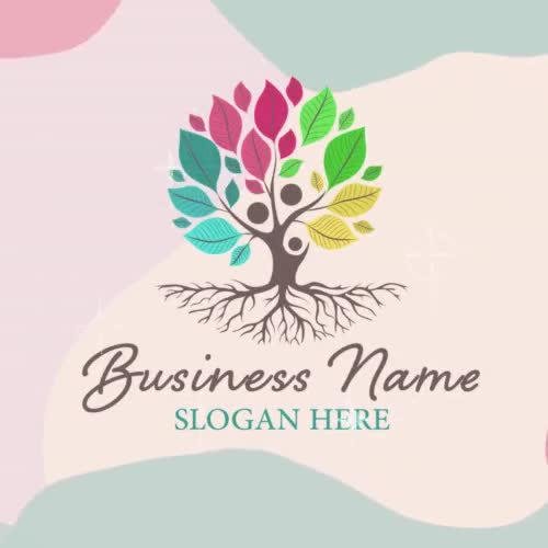 Modern Roots Tree Logo – Parent Counseling, Parental Education, Therapist Branding - Video thumbnail 5