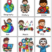 Editable Visual Schedule: 100 Autism/preschool Picture Icons (digital ...