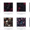 73 Gothic Rococo Digital Paper,gothic Floral Dark Oil Paint Textures ...