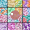 Cotton Candy Seamless Pattern, Pastel Texture Digital Paper, Pastel ...