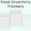 Editable Food Inventory Tracker, Kitchen Inventory, Pantry Inventory ...
