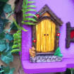 Whimsical birdhouse