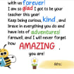 End of Year Student Letter & Poem: Teacher Goodbye Gift for Last Day of ...