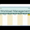 Workload Management | Tasks Tracker Excel | Status Report Excel ...