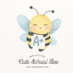 Cute Bee Clipart, Back to School Clipart, Honey Bee PNG, Teacher ...