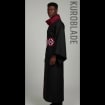 Sukuna Inspired Kimono Robe | Black and Maroon Cosplay Jacket | Jujutsu ...
