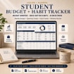 Student Planner Spreadsheet with Assignment Tracker Grade… product video 1