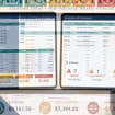 Invoice Tracker & Accounts Receivable Spreadsheet: Payment… product video 2