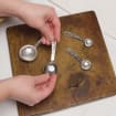 Roman Measuring Spoons / Hammered, Housewarming, Wedding Gift, Kitchen, Bridal Shower, Birthday Gift, - Etsy