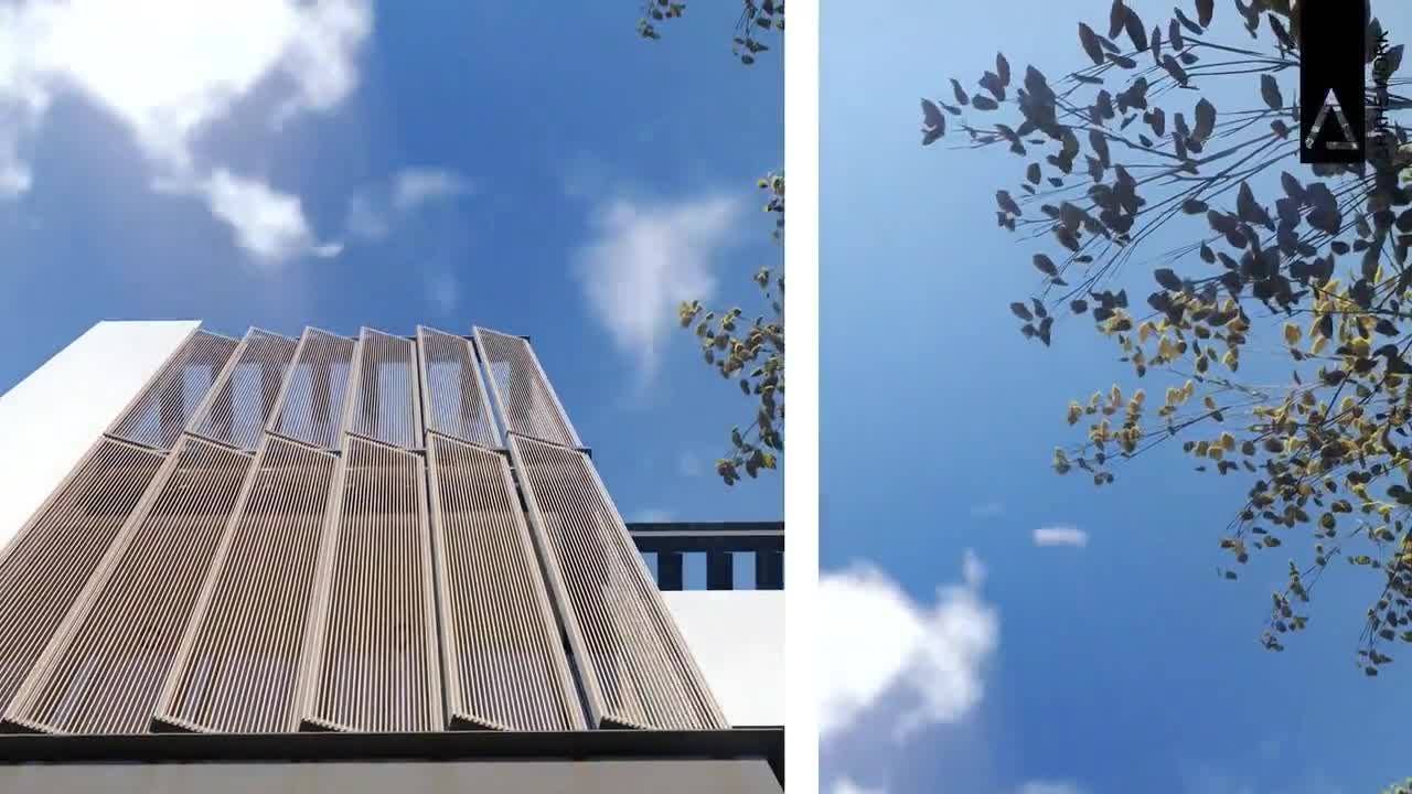 Plano de casa de lujo moderna de Arabia, casa contemporánea con dos entradas, Majlis, patio, piscina, cuarto de servicio: archivo CAD-PDF (unidades métricas e imperiales) video poster