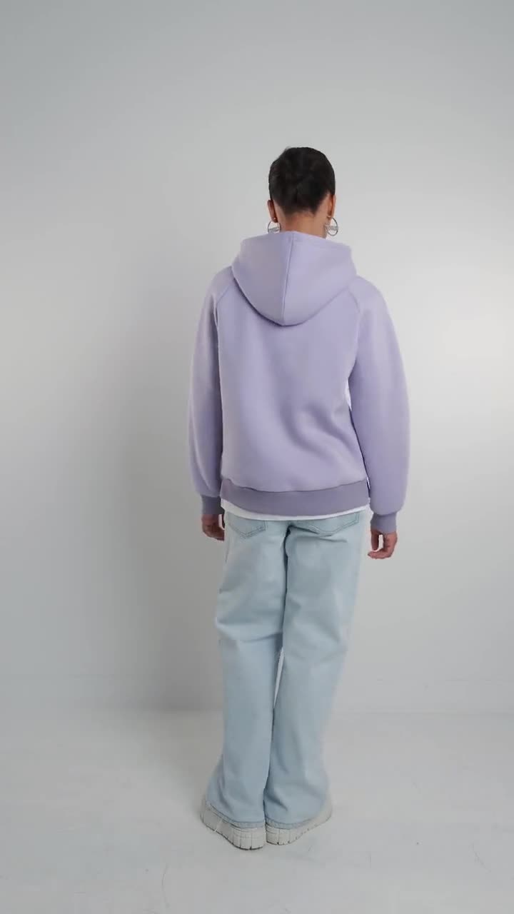 Hila Purple High Waist Sweatpants, XS-XL