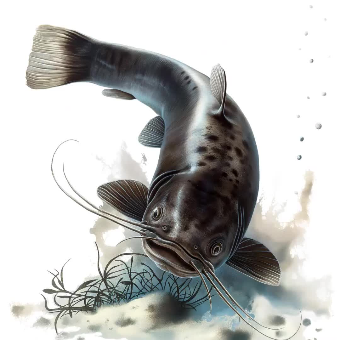 6 Wels Clipart, Wels Clipart, PNG, Angeln, digitale Grafik, Sofort  Download, Wels zum Ausdrucken, Sublimationsdesign, image size:1080x1080