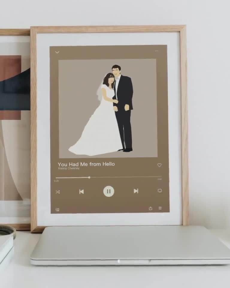 ALBUM SPOTIFY PERSONALIZZATO, Copertina Spotify Disegno, Ritratto  personalizzato, Copertina con la tua canzone, Regali per l'anniversario di  matrimonio, Regali per coppie, Idea regalo -  Italia