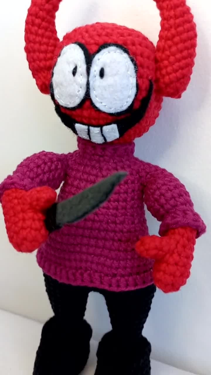 Bob Velseb crochet plush for sale 