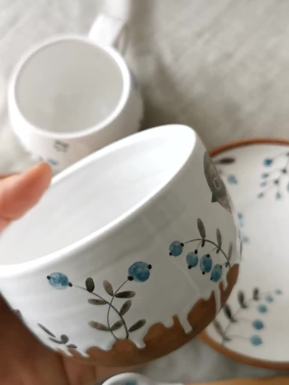 Hand-painted Ceramic Coffee Mug, Creative Pottery Tea Cup, Office and Home  Drinkware, Handmade Speckled Porcelain, Unique Gift for Friend 